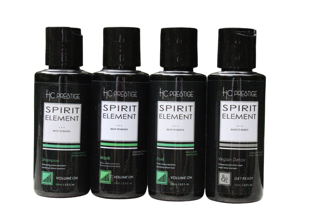 Kit Voyage Volume & Densité – Shampoing, Masque, Fluid & Detox