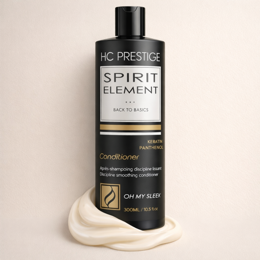 Après-Shampoing Anti-Frizz & Discipline – Saule noir & Bleuet