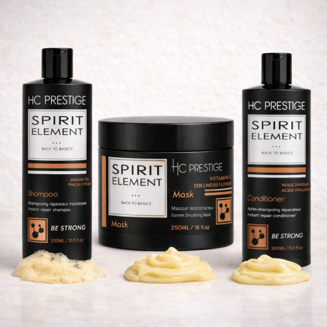 Trio Réparateur & Reconstruction –  Shampoing, Après-Shampoing & Masque