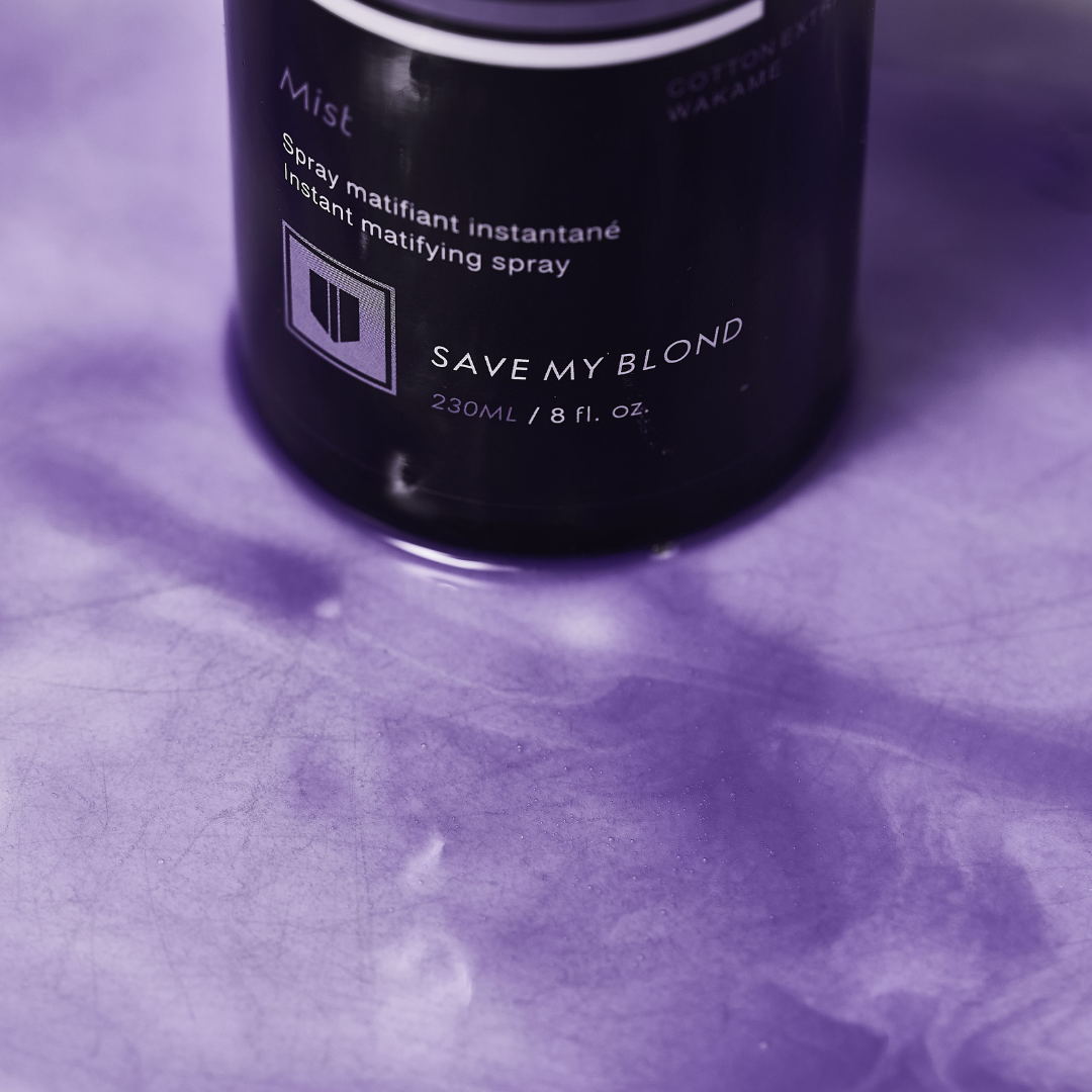 Brume Déjaunissante Instantanée- Pigments violets & Graine de coton