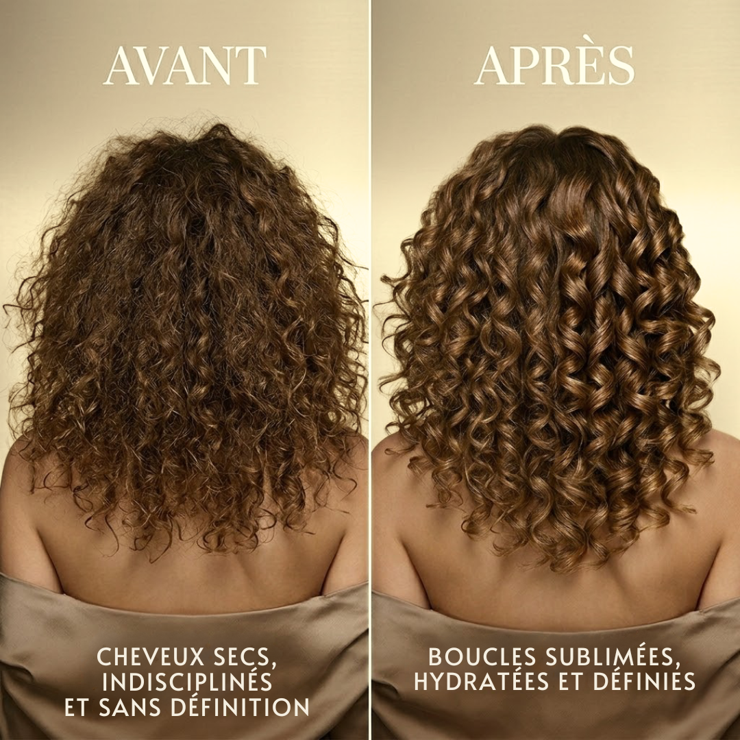 Gelée pour les Boucles à la Poudre de Diamant & Extrait Marin