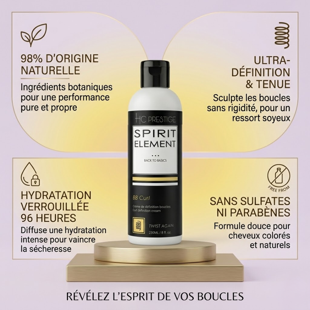 Gelée pour les Boucles à la Poudre de Diamant & Extrait Marin