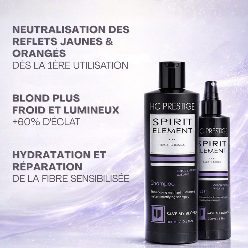 Brume Déjaunissante Instantanée- Pigments violets & Graine de coton