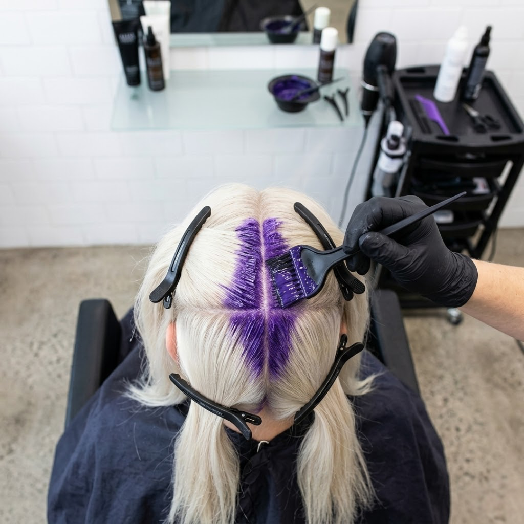 Mini-Kit Soin Professionnel Anti-Age effet “Botox” Pour Cheveux Blond