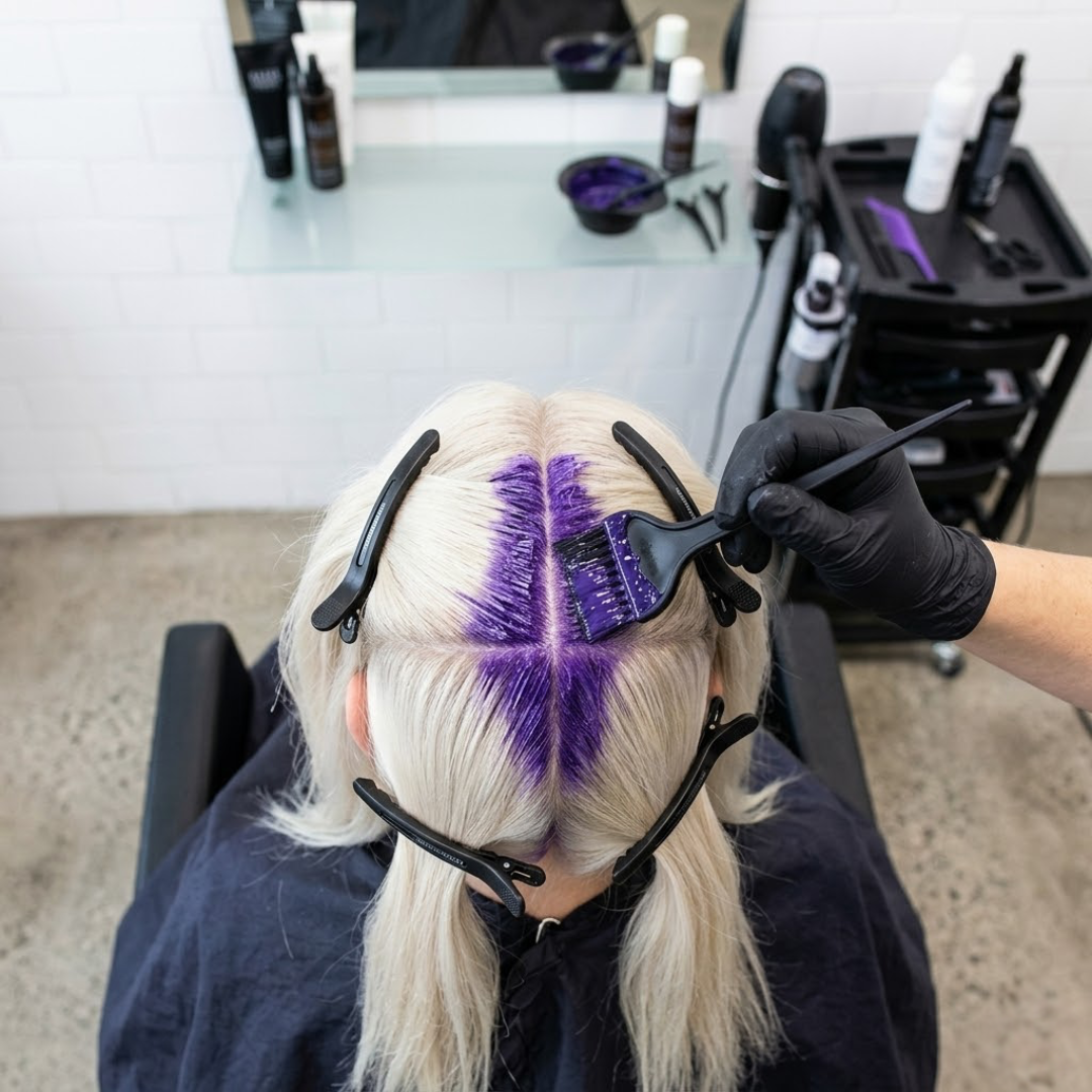 Mini-Kit Soin Professionnel Anti-Age effet “Botox” Pour Cheveux Blond