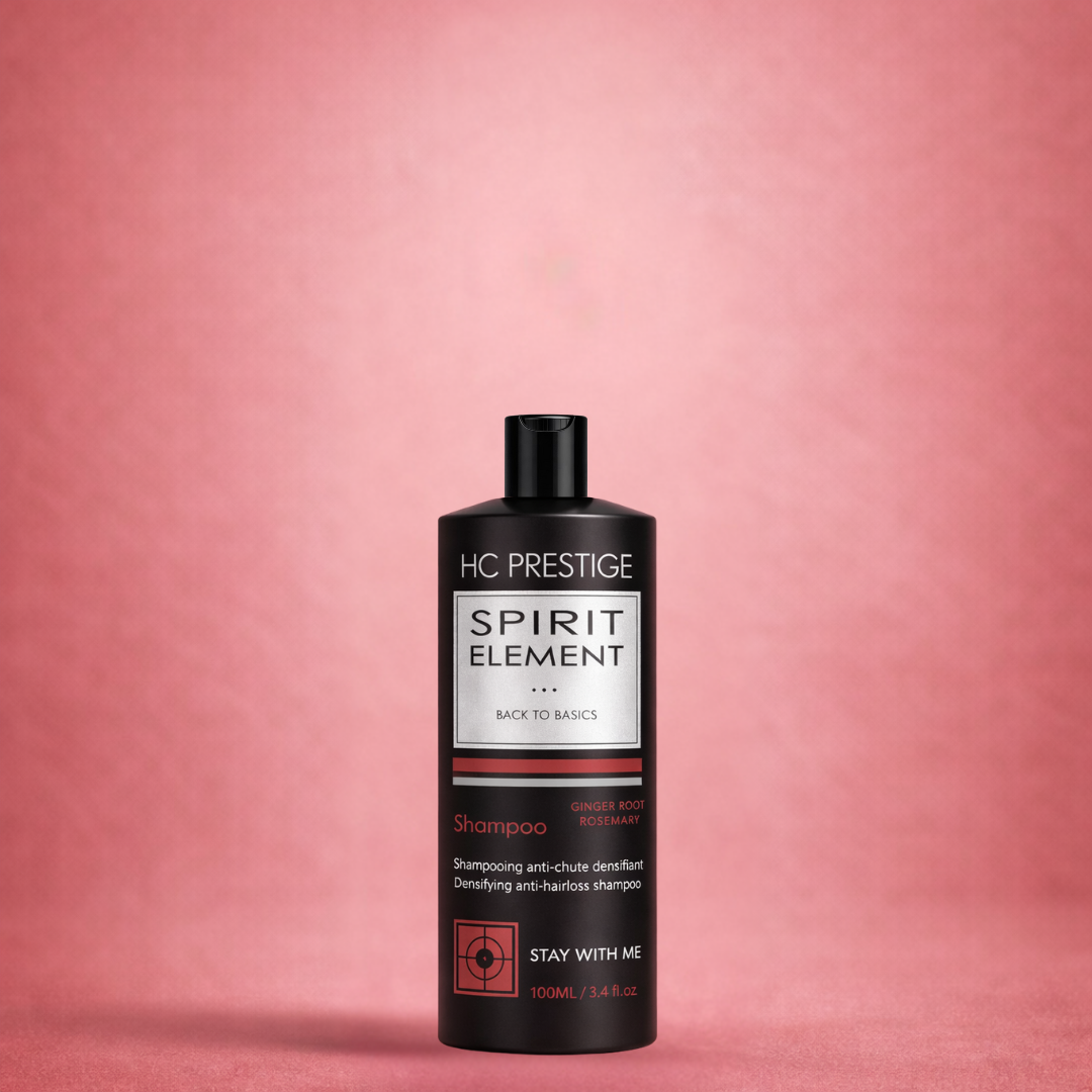 Shampoing Anti‑chute & densité – Romarin & Gingembre