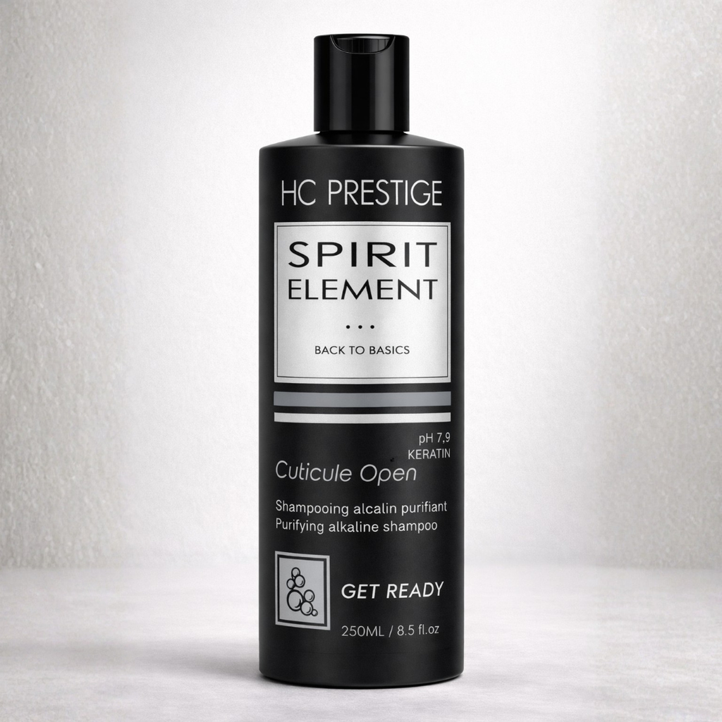 Shampoing Préparateur  CUTICULE OPEN – pH 7,9 & Protéines de kératine