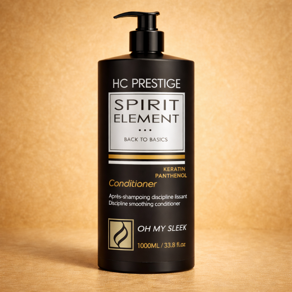 Après-Shampoing Anti-Frizz & Discipline – Saule noir & Bleuet