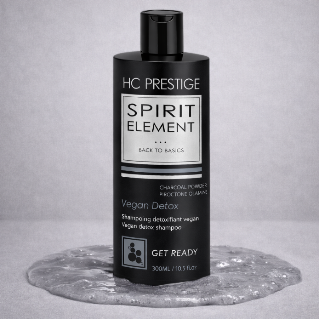 Shampoing Detoxifiant  -Charbon actif & Piroctone Olamine