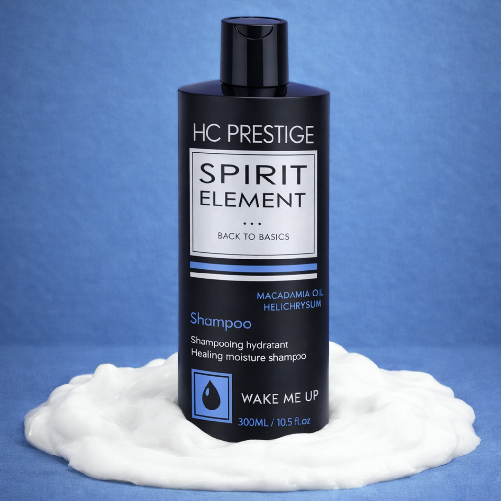 Shampoing Hydratant  – Huile de Macadamia, Acide Hyaluronique