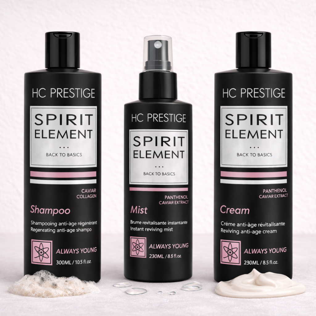 Trio Anti-Âge & Régénération – ALWAYS YOUNG – Shampoing, Crème & Masque